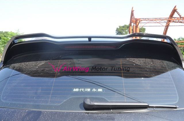 Porsche 958 Cayenne - MANSORY style Carbon roof spoiler 3